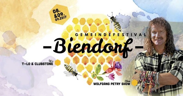 Party Flyer: Gemeindefestival Biendorf am 09.09.2017 in Biendorf